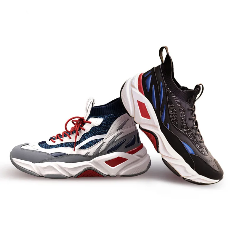  2019 New Xiaomi Freetie Fashion Men Women Shoes Flying Woven Leather Stitching Upper Breathable Soc