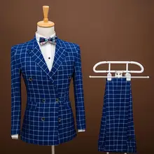 Высокое качество Большие размеры мужской моды костюмы с длинными рукавами банкетные Свадебные тонкий торжественное платье мужские деловые повседневные комплекты