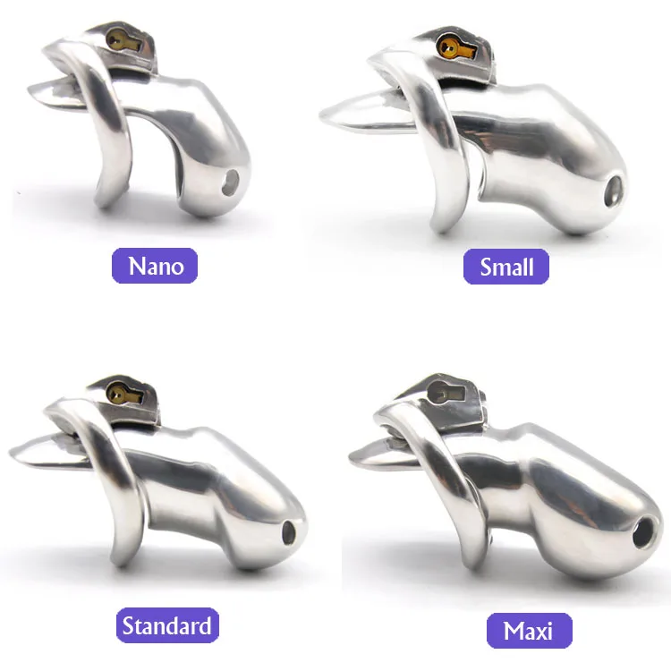 Chaste Bird New Arrival Nice Design 316 Stainless Steel HT V3 Handmade Chastity Device Cock Penis Ring Adult Sex Toys A380-SS 2