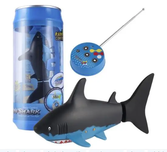 

Mini RC Submarine 4 CH Remote Small Sharks With USB Remote Control Toy Fish Boat Best Christmas Gift for Children Kids New