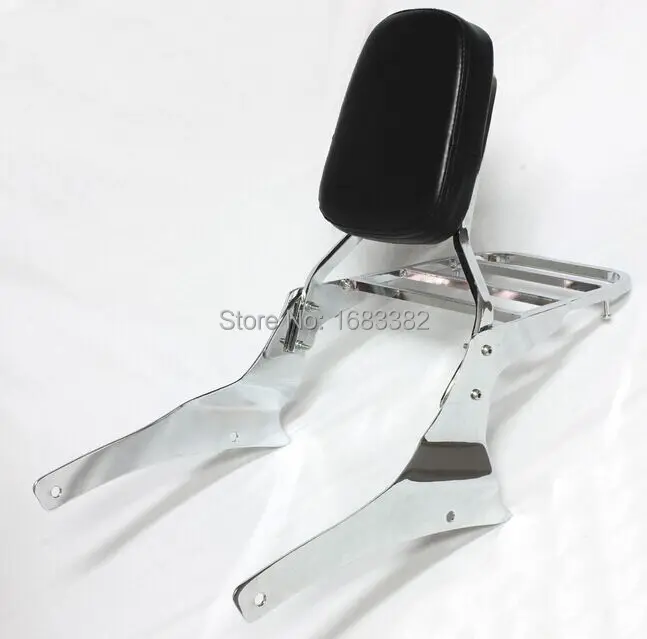 New Motorcycle Sissy bar Backrest Luggage Rack For Suzuki Volusia VL800 Boulevard M50 C50 Chrome