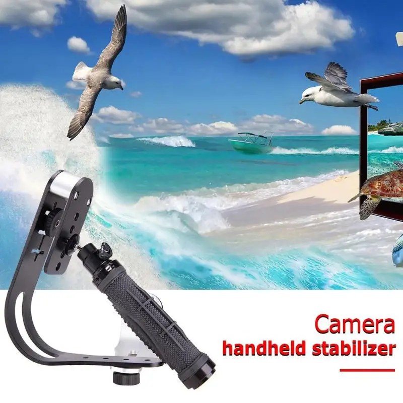 ALLOYSEED камера Тип лука Ручной Стабилизатор лук SLR DV видео Ручной Стабилизатор камеры съемка шок крепление-Стабилизатор