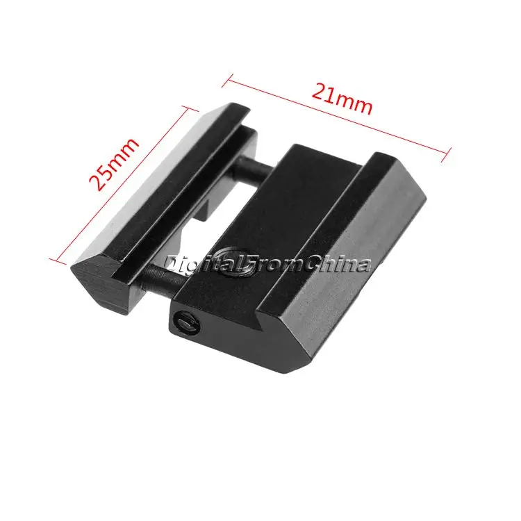 2016 New Hunting Tactical 11mm to 20mm Picatinny Weaver Scope Mount Rail Base Picatinny Rail Conversion Adapter Converter
