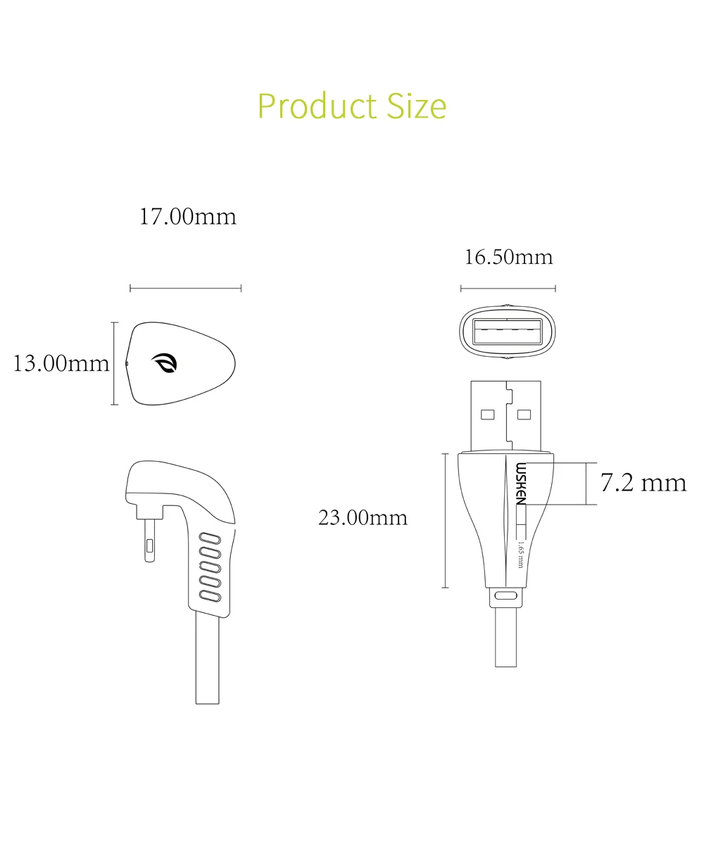 WSKEN 2.1A USB зарядное устройство кабель для iPhone XS MAX XR 8 7 6 6S Plus 5 iPad Mini Быстрая зарядка данных кабель для мобильного телефона провод шнур