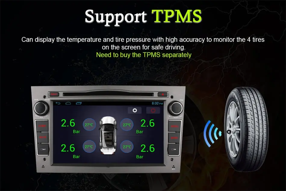 Clearance vehicel 2 din car radio gps Android 6.0 with bluetooth USB car dvd For Vauxhall Opel Astra H G J Vectra Antara Zafira  wifi 4G 9