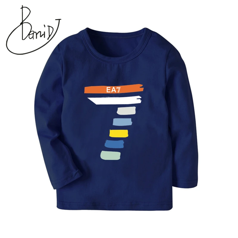 

2019 Boys sweatshirts Boys hoodies Summer Autumn Spring Winter Letter sweater Long sleeve T-shirts kids clothing infant blouse