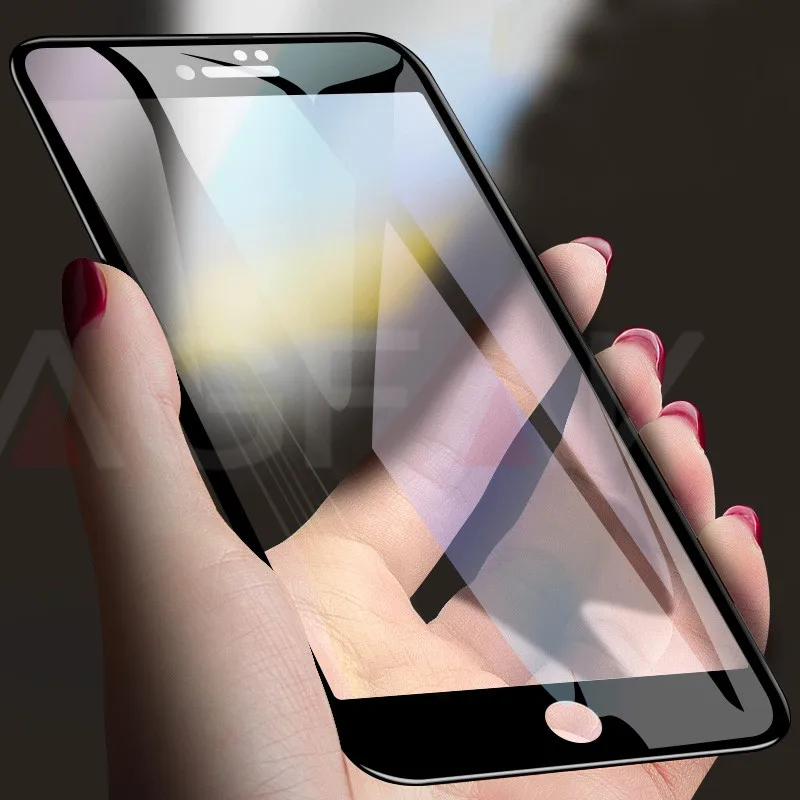 5D закаленное стекло для iPhone 6 защита экрана 6s 8 Plus Защитная пленка для телефона для iPhone 7 Plus закаленное стекло