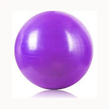 Для занятий спортом, пилатеса фитнес-мяч для йоги мячи для упражнений арахисовые упражнения баланс гимнастическая площадка 55 см фиолетовый