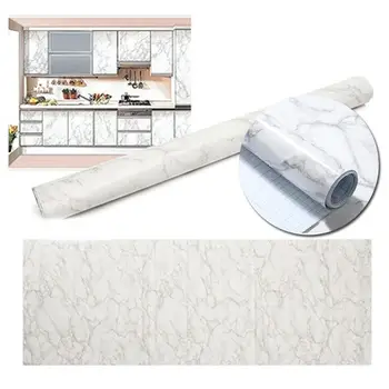 

PVC 61x50cm Granite Marble Pattern Wall Sticker Decal Wallpaper Home Living Room Decor Self-adhesive