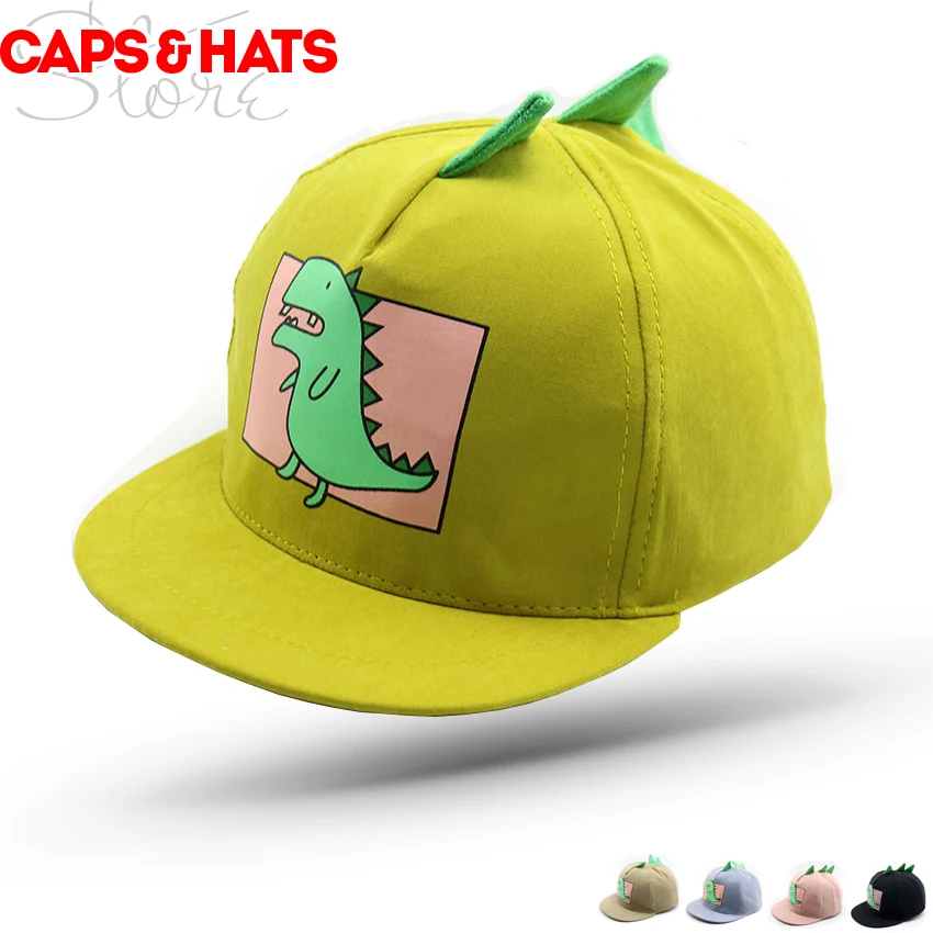 2019 динозавр Модная Детская кепка Casquette хип-хоп Homme Snapback мальчики девочки детская
