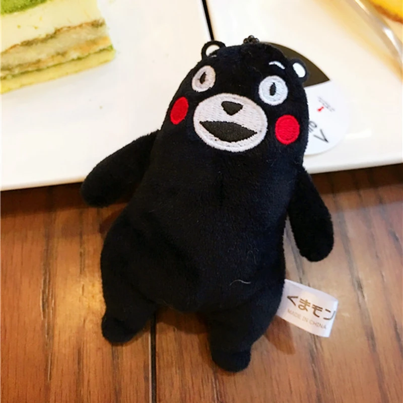 1 шт. Kawaii Кумамото медведь плюшевая маленькая кукла подвеска мягкая талисман