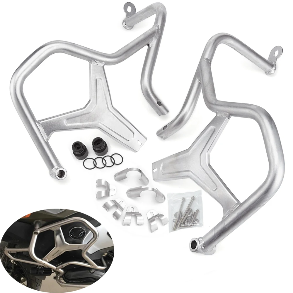 

BJGLOBAL Refit Tank Protector Bumper Frame Guard Engine Crash Protectors For BMW R 1200GS LC Adventure 2014 2015 2016 2017