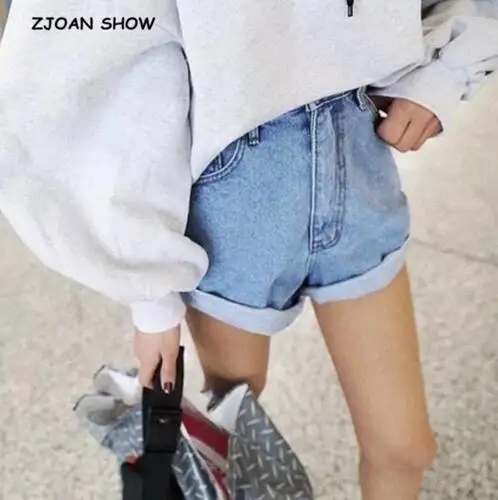 2020 Autumn Vintage High Waist Straight Floor Length Jeans Ripped Jeans Women Boyfriend Denim Pants High Street Long Trousers