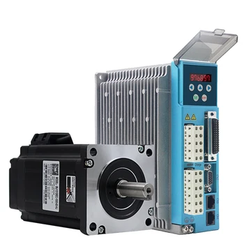 

JMC three-phase high voltage closed-loop stepper motor driver set 8nm 86J12126EC+3HSS2208
