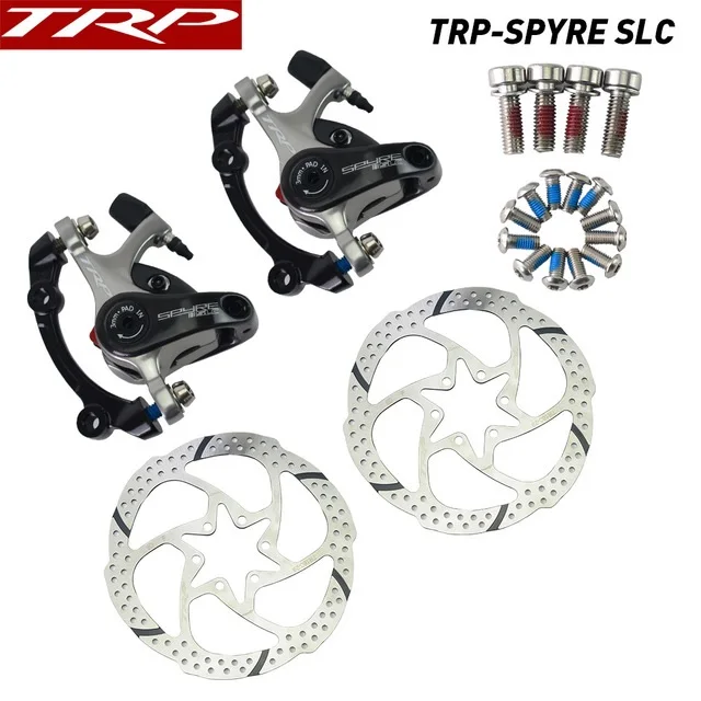 TRP SPYRE SLC Road Carbon Mechancial Disc Brake Caliper Rotor