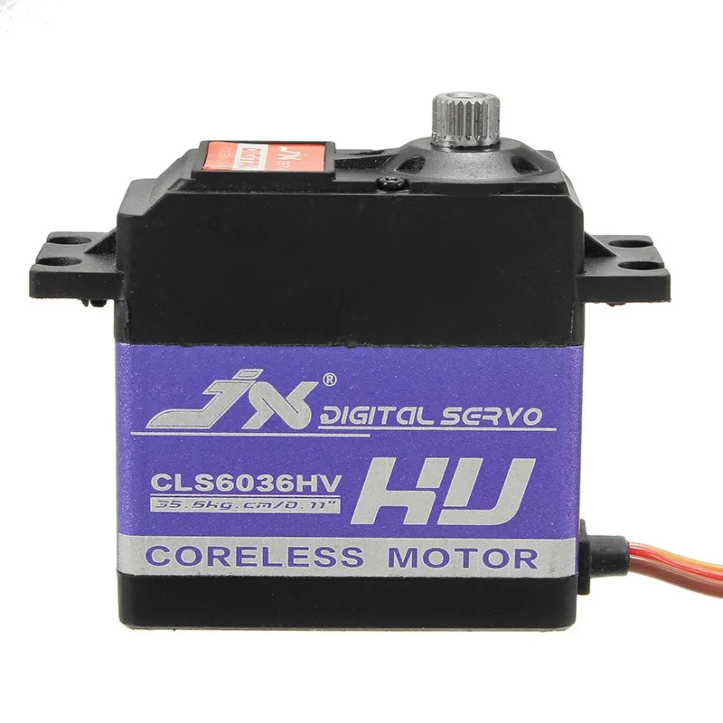 JX Servo CLS6036HV 35 кг 180 градусов без сердечника цифровой сервопривод для Запчасти для радиоуправляемого вертолета