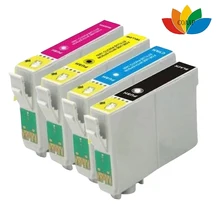 4x Совместимый патрон чернил для EPSON XP-312 XP-212 XP-30 XP-102 XP-202 XP-205 XP-302 XP-305 XP-405 XP-412 принтера
