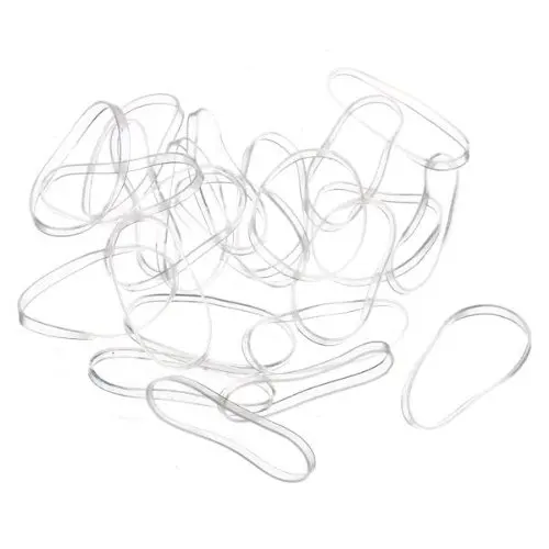 

300pcs Transparent Elastic Rubber band for Hair Woman Girl Gift