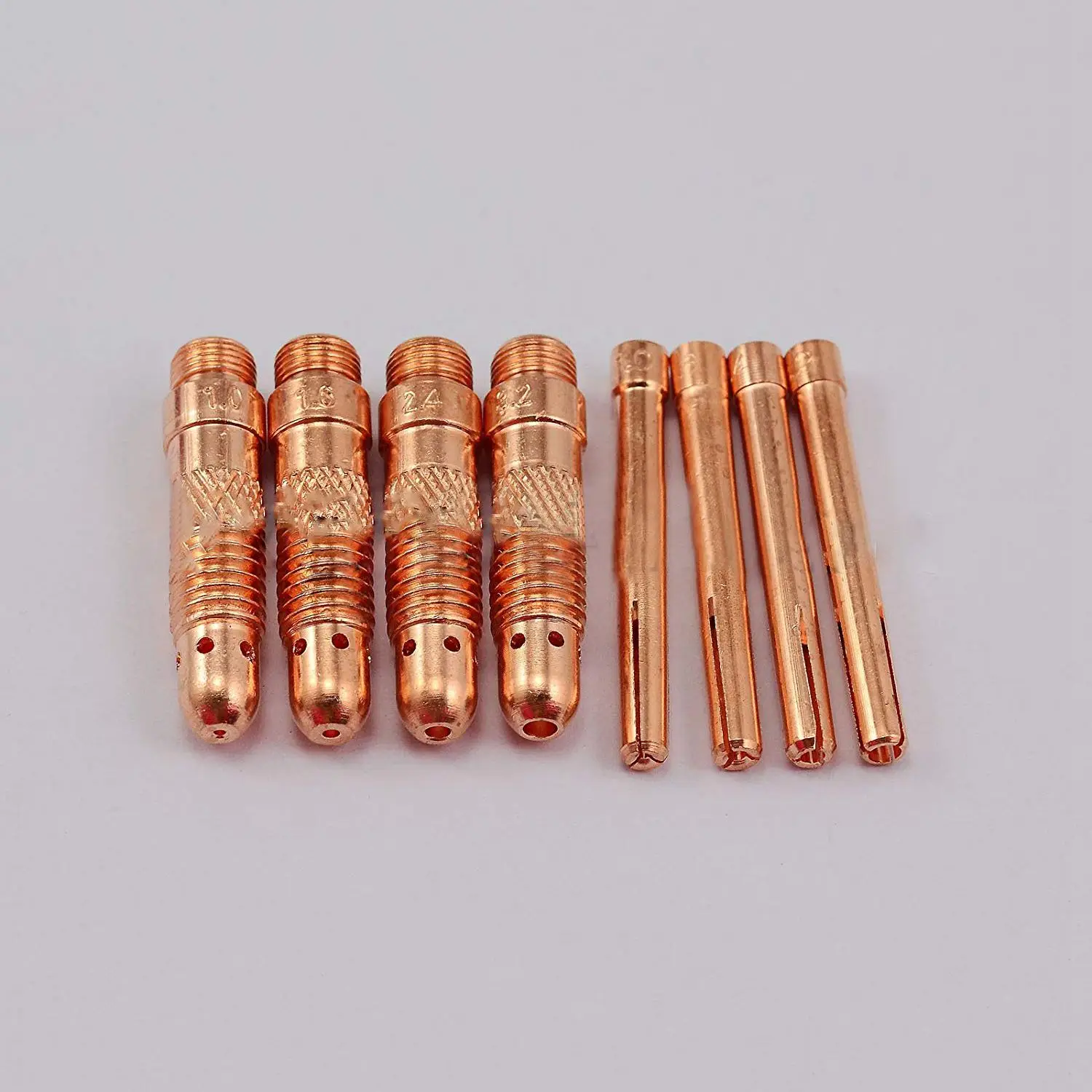 Wholesales TIG Gas Lens Collet Body Consumables Kit Fit WP 17 18 26 TIG Welding Torch 51pcs