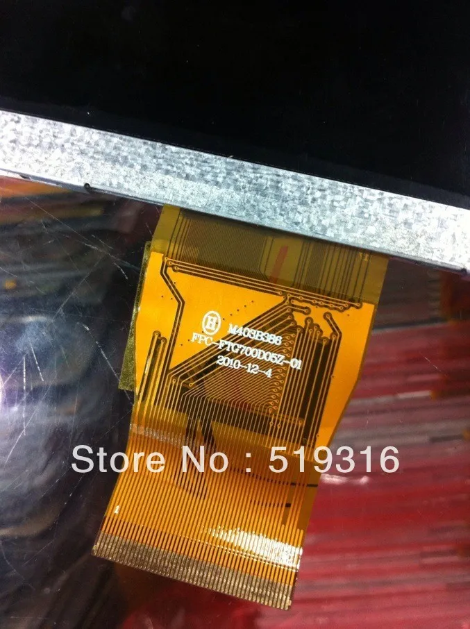 7 &quotдюймовый 50P FPC-FTG700D05Z-01 ftg700d32z JLT070CPT-50SD Разрешение 800*480 ЖК-экран | Компьютеры и
