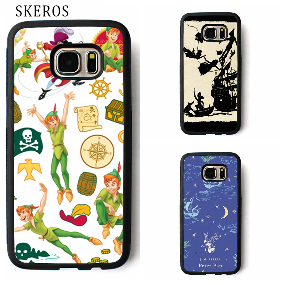 SKEROS Peter Pan cover phone case for samsung galaxy S3 S4 S5 S6 S7 S8