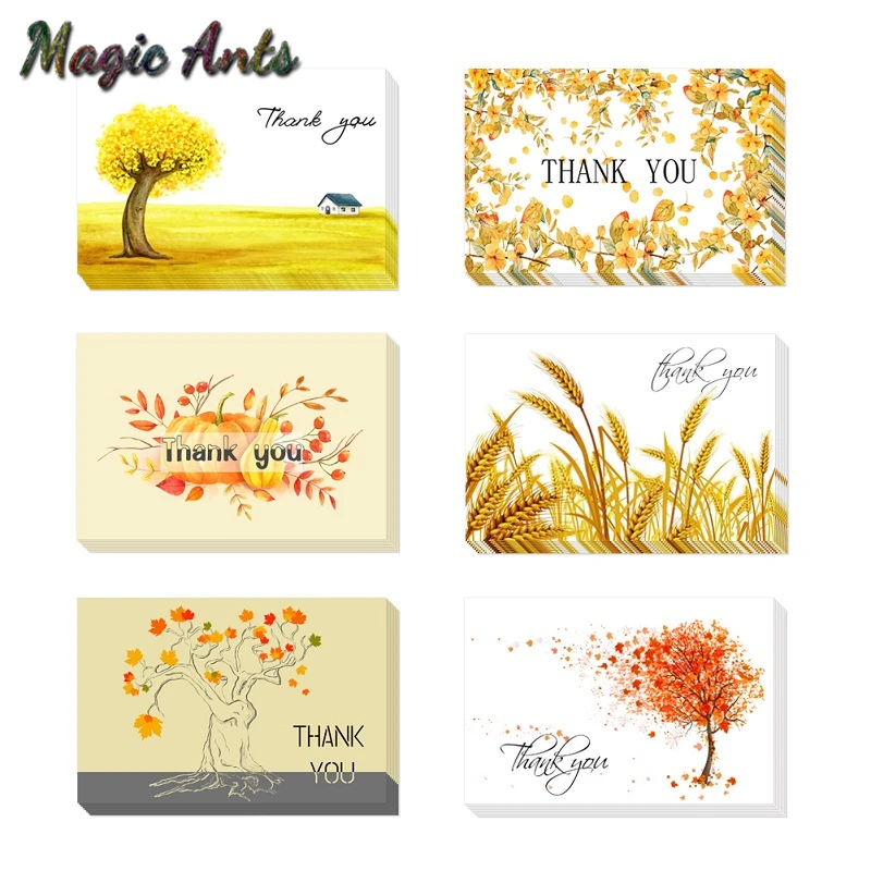 autumn seasons harvest thank you cards custom notes with thank you cards blank inside