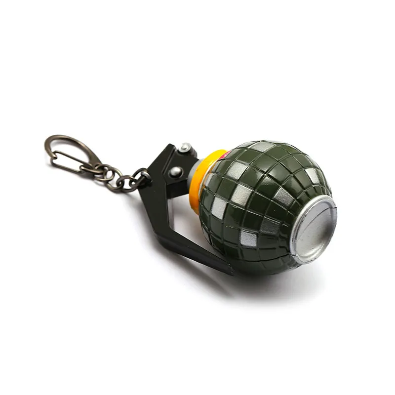 Nueva batalla Royale llavero modelo grande BOOGIE bomba colgante joyería Metal llavero anillo para los hombres bolso del coche llaveros Souvenir