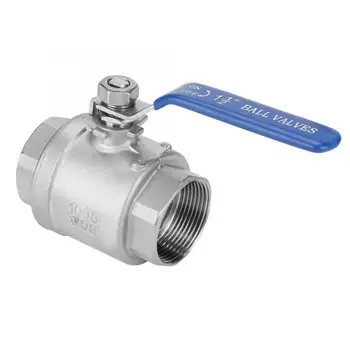 

Actuator Ball Valve 304 Stainless Steel Two-piece Full Port Female Thread Ball Valve 1-1/2