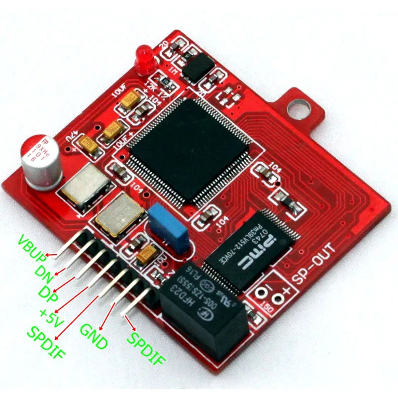  CM6631 daughter Digital Interface Module DAC Board Suitable for TDA1541 AK4399 parallel T0376