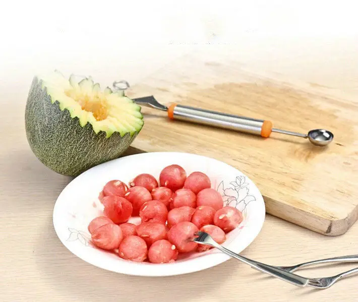 Нож для резки фруктов резак гаджеты сделай сам арбуза дыни мороженого|fruit carving