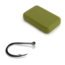 1 шт. водонепроницаемый пластиковый пенопласт для ловли нахлыстом приманка мухи крючок чехол для хранения Коробка для снастей