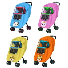 2019 Universal Strollers Pushchairs Baby Carriage Waterproof Dust Rain Cover Windshield Upgrade Stroller buggy Cover babyrule baby stroller accessories universal waterproof rain cover wind dust shield for strollers pushchairs stroller buggy