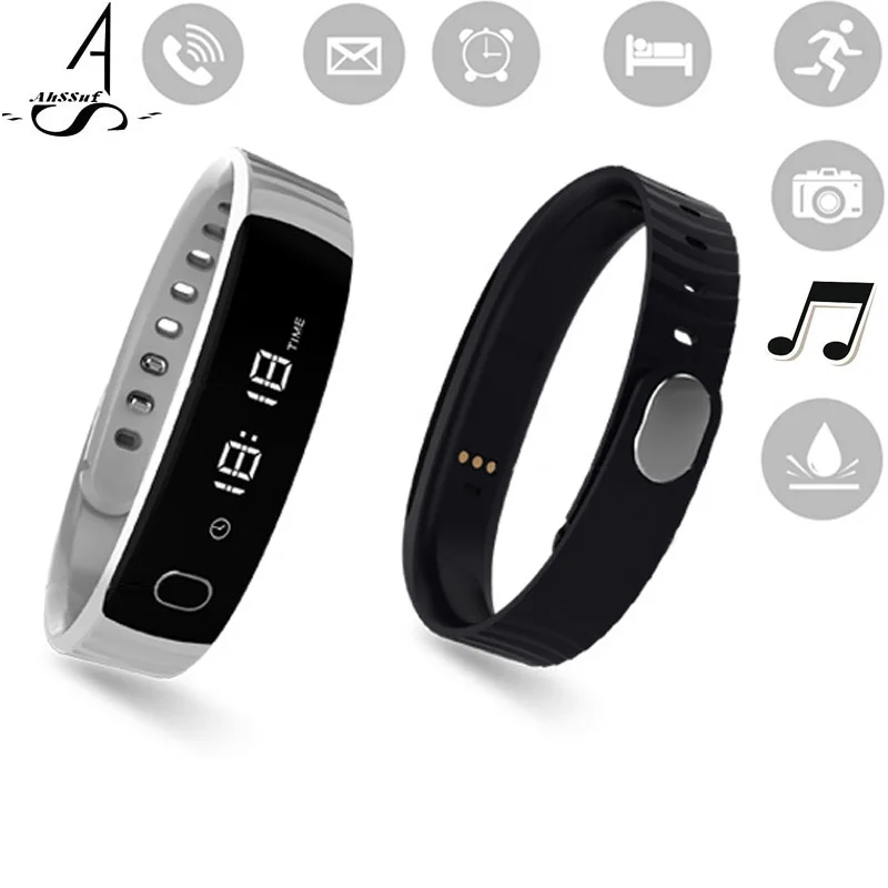 AhSSuf smart bracelet pedometer sports fitness wristband activity
