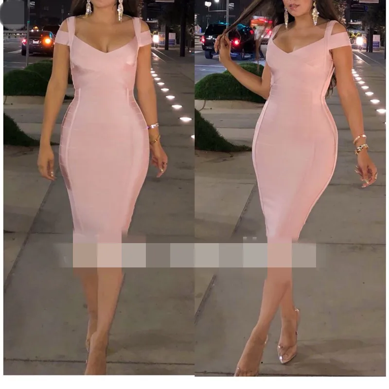 baby pink ladies dress