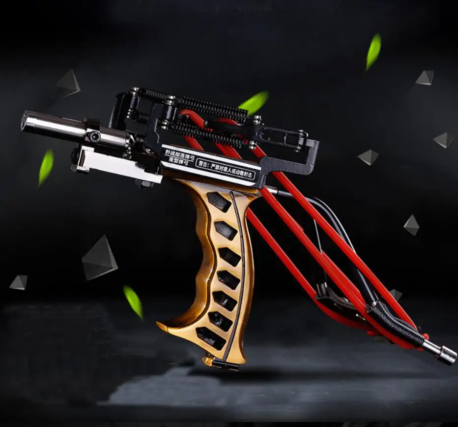 

2019 High Quality Laser Slingshot Black Hunting Bow Catapult Fishing Bow Outdoor Powerful Slingshot for Shooting Crossbow Bow