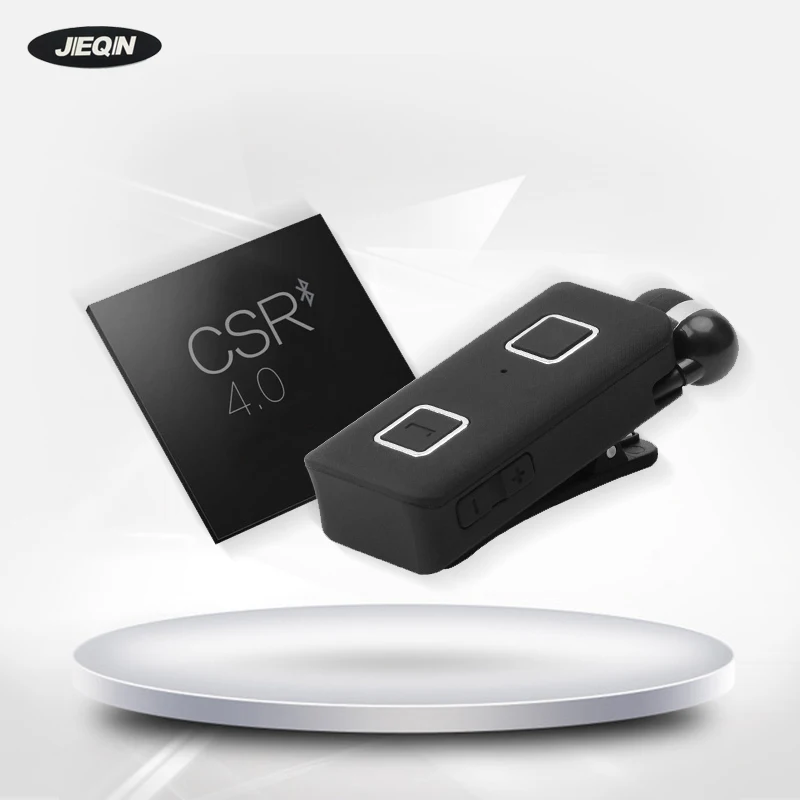 

New K35 headset Stereo Wireless Bluetooth Headset Calls Remind Vibration Wear Clip Driver Auriculares Earphone for Phone