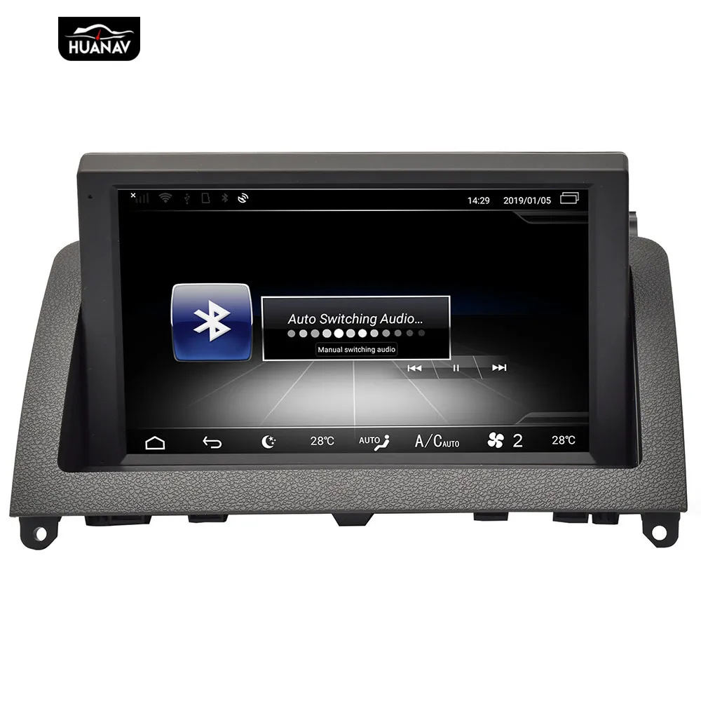 Discount Android 9 Car DVD player GPS Navigation For Mecerdes Benz C-W204 2007-2011 Auto Radio stereo player multimedia screen head unit 15