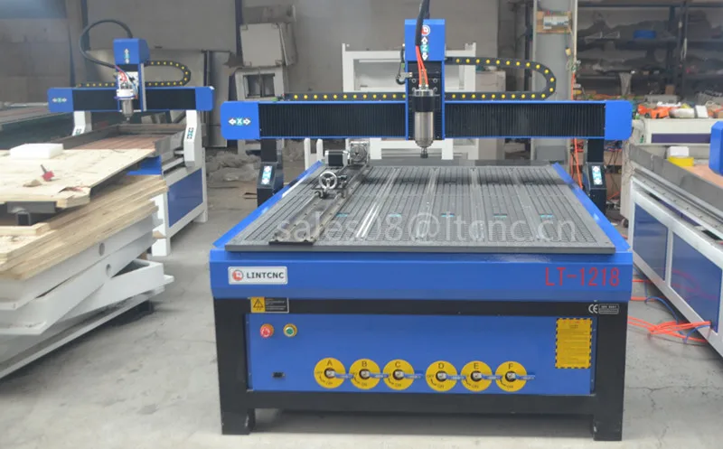 Сделано в Китае 1218/1224 вакуумный Рабочий стол реклама cnc маршрутизатор машина 4