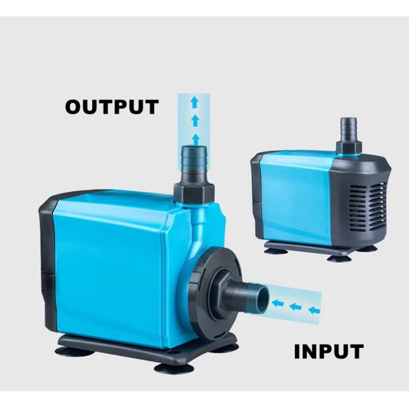 Аквариумный насос, погружной фонтан, водяной насос Bomba для пруда, аквариума, садовая вода, циркуляция 20/40/55/65W
