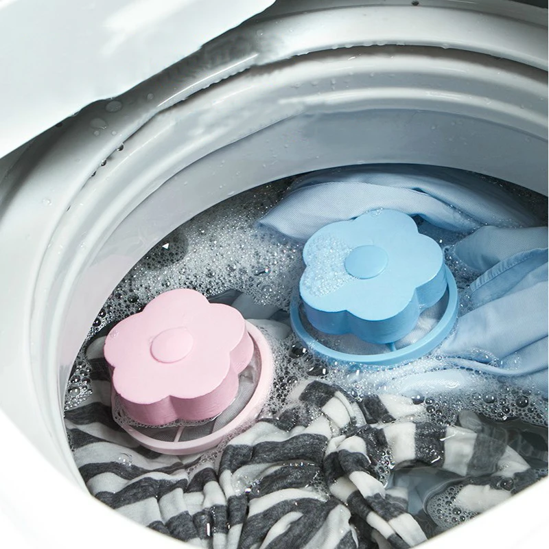 Сетчатый фильтр-мешок, плавающий стиль, стиральная машина для фильтрации шерсти, устройство для удаления волос, бытовые чистящие средства розового цвета