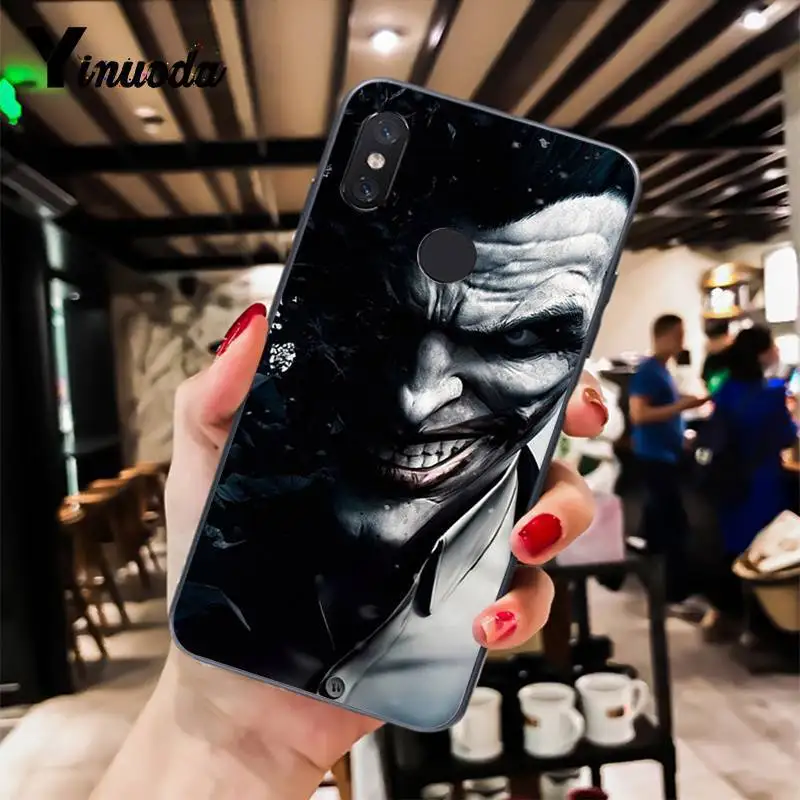 Yinuoda покер Джокер DIY окрашенный чехол для телефона Xiaomi Mi 6 Mix2 Mix2S Note3 8 8SE Redmi 5 5Plus Note4 4X