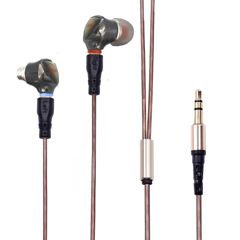 PZ SENFER 4 в 1 heandphone Наушники вкладыши с интерфейсом MMCX Hi Fi наушники гарнитура ie80 ie8 ie800