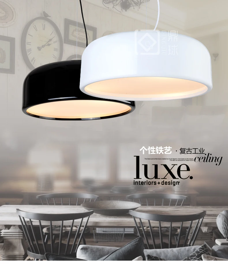 

Simple personality Phil Smith suction hanging lamp LED aluminum single head lamp room dining room lamps D 35cm