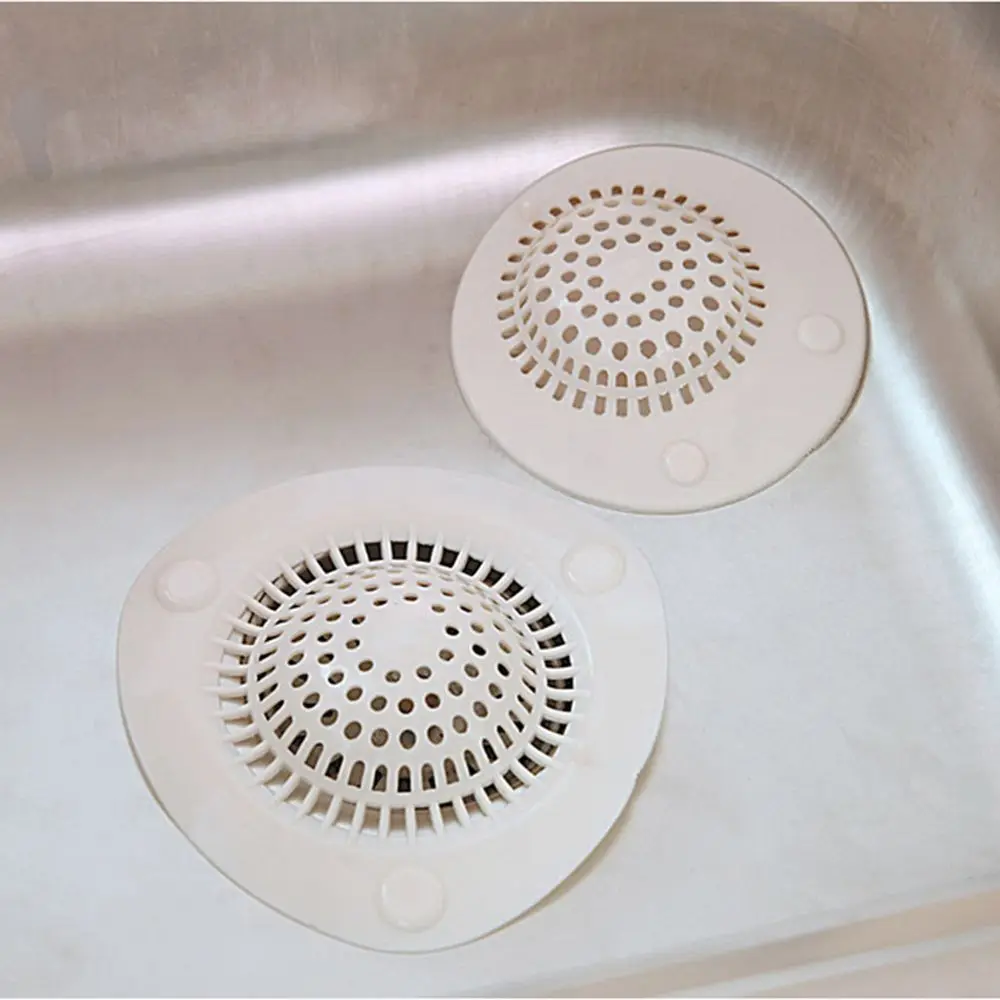 

Bathroom Drain Hair Filter Catcher Bath Stopper Plug Anti-Blocking Floor Drain Silicone Sink Strainer Banheiro Kitchen Tools
