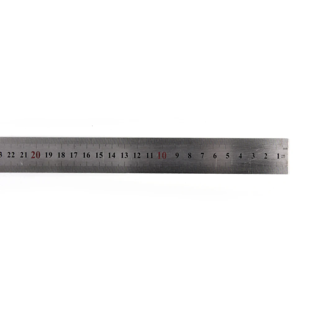 1 шт. прямая нержавеющая сталь 90 градусов Метрическая шкала квадратная линейка школьные офисные канцелярские принадлежности