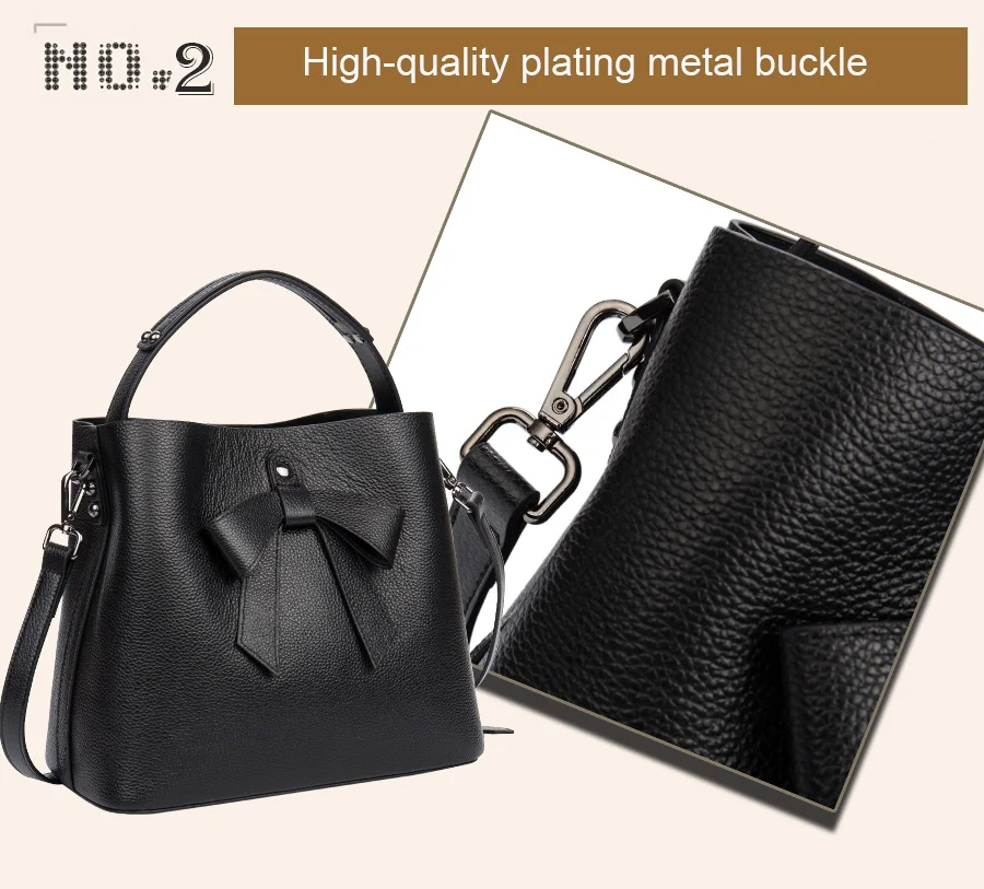 HMILY Mulheres Bolsa Genuíno Mensageiro Saco de