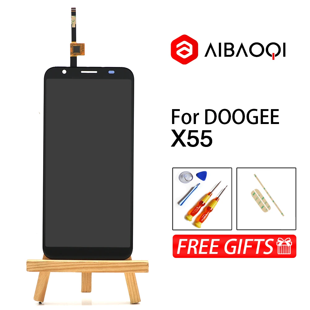 AiBaoQi новый оригинальный 5 дюймовый сенсорный экран + 1280x640 ЖК дисплей в сборе