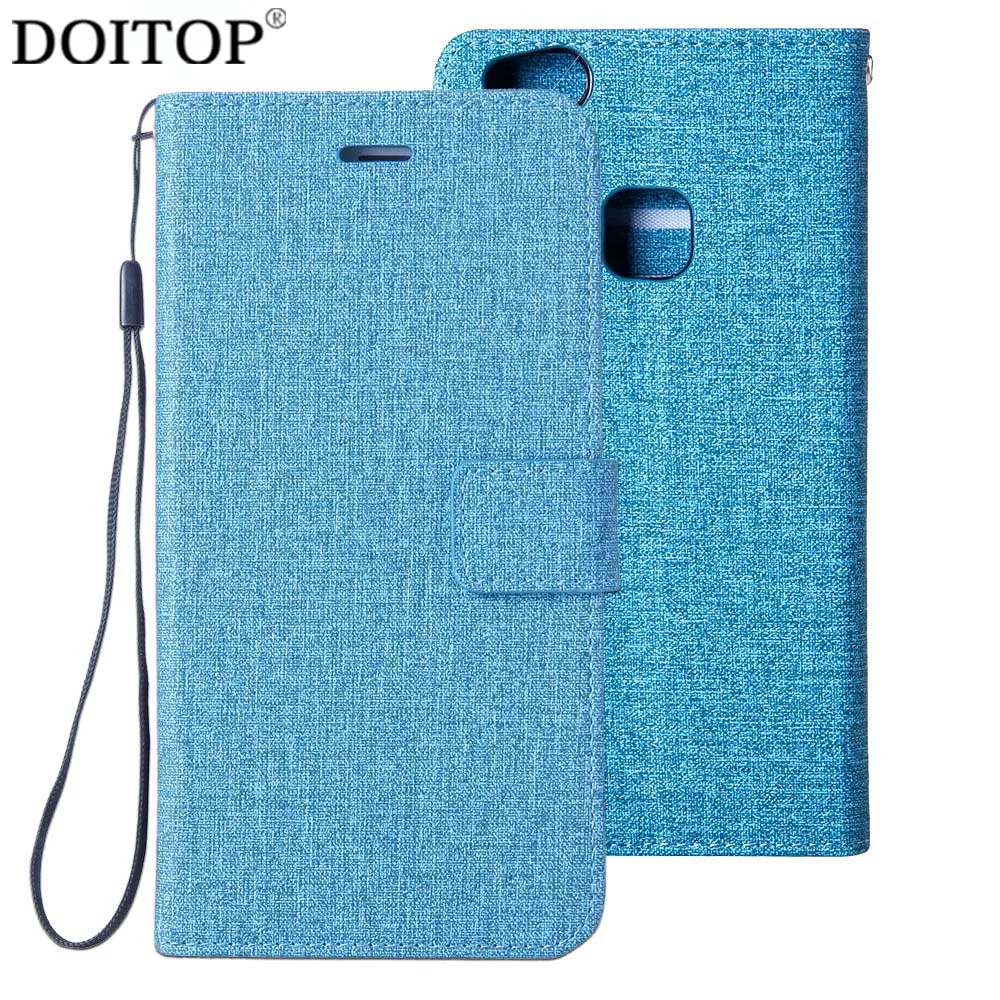 

DOITOP Flip Cover for Huawei P8 P9 Lite Plus 2017 Card Slot Holder Wallet Leather Case for Huawei P10 Lite Plus Kickstand Cases