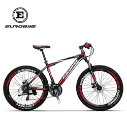 EUROBIKE GTR 21 Скорость Алюминий горный велосипед двойной дисковый тормоз горный велосипед
