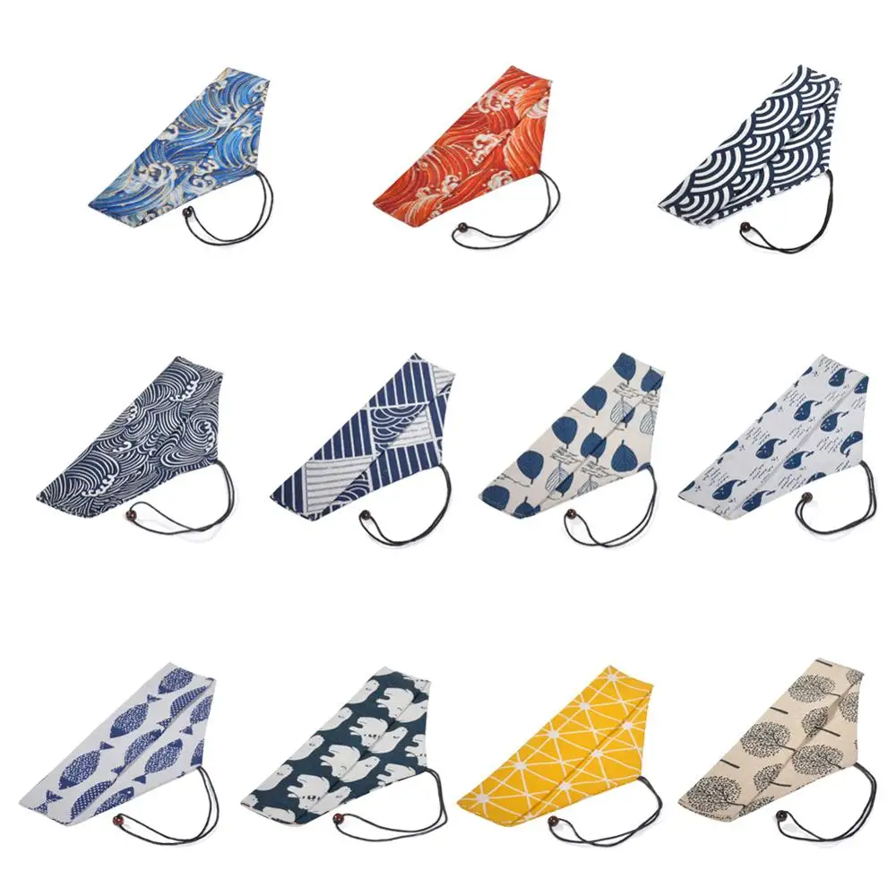 

New Sale Metal Straw Bag Japanese Style Linen Tableware Pouch Spoon Fork Storage Bag Chopstick Straw Clean Brush Pouch Organizer